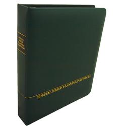 Special Needs Planning Portfolio binder